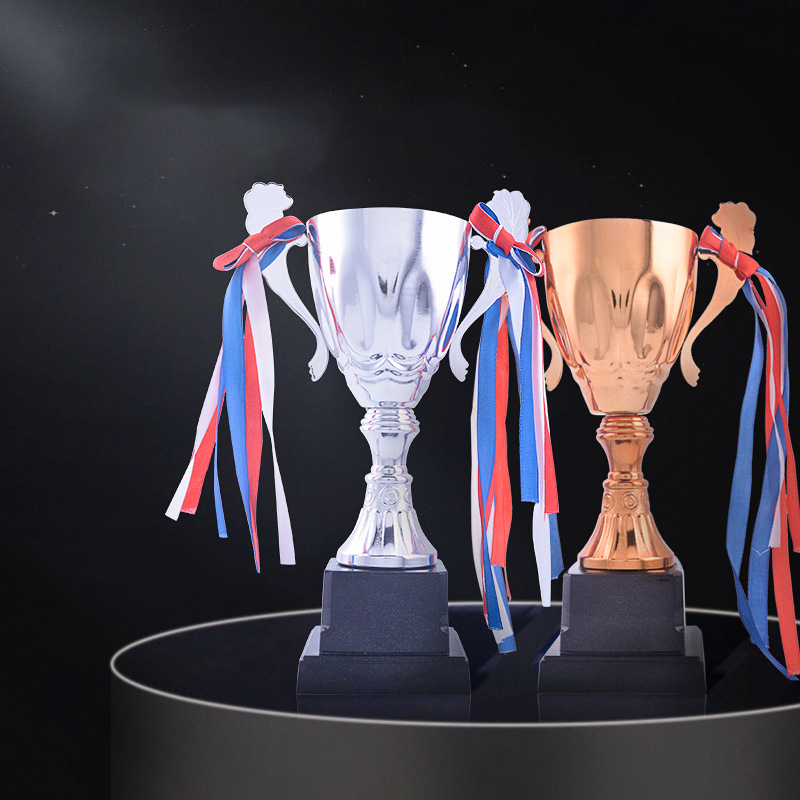 Metal Trophy with Engraving – Personalized Competition Award